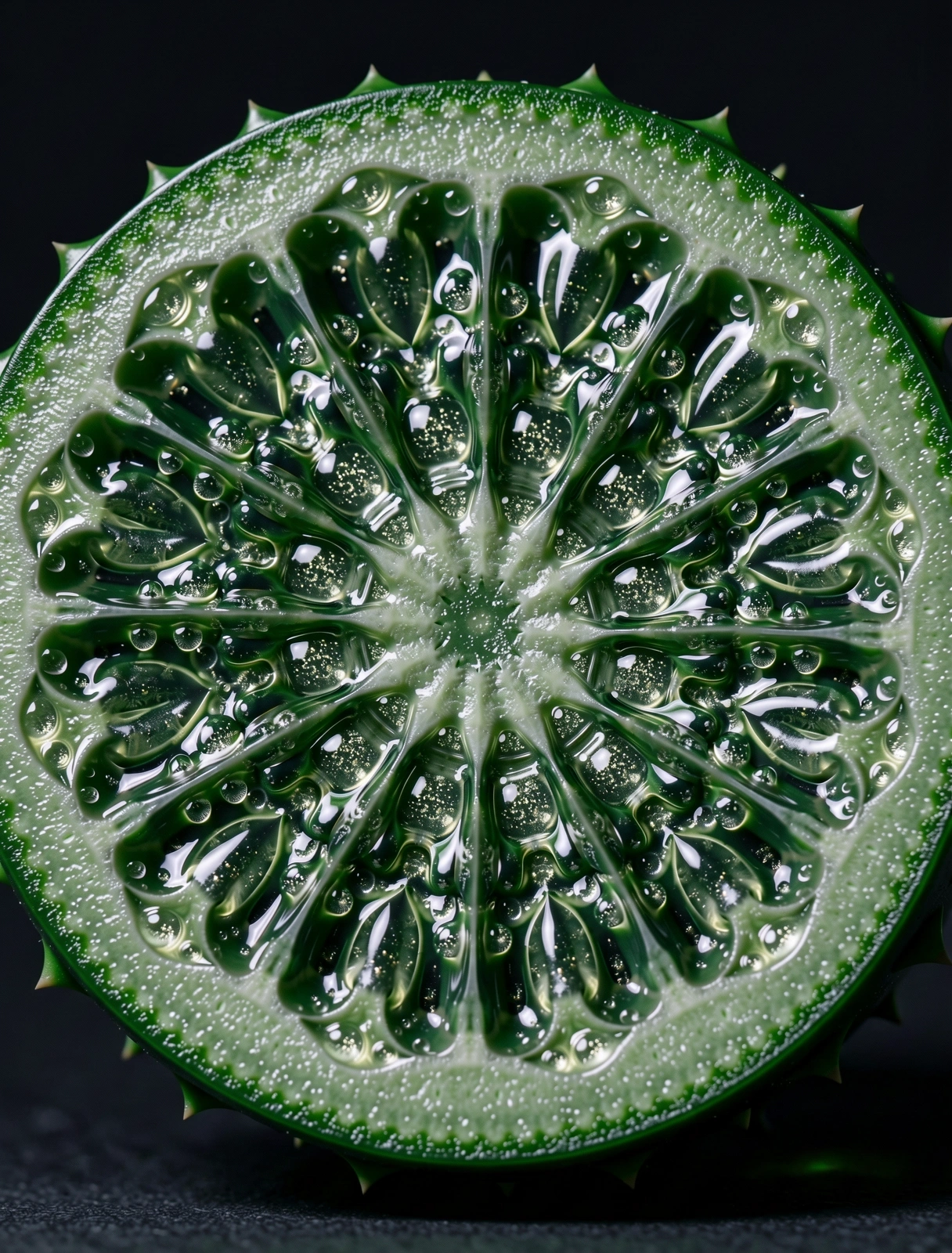 Detail přírodní struktury